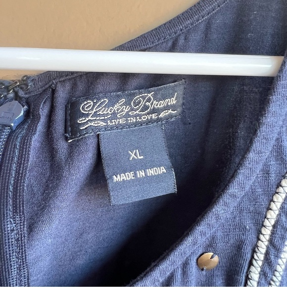 Lucky Brand Boho Mini Dress - Women's Size XL - Picture 3 of 4